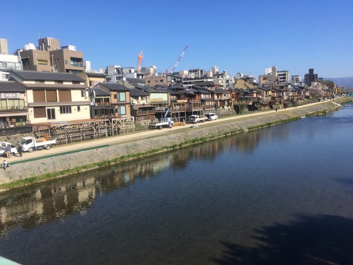 鴨川納涼床の写真