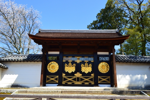 五大力尊仁王会（醍醐寺の国宝三宝院唐門）の写真