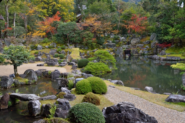 五大力尊仁王会（醍醐寺の庭園）の写真