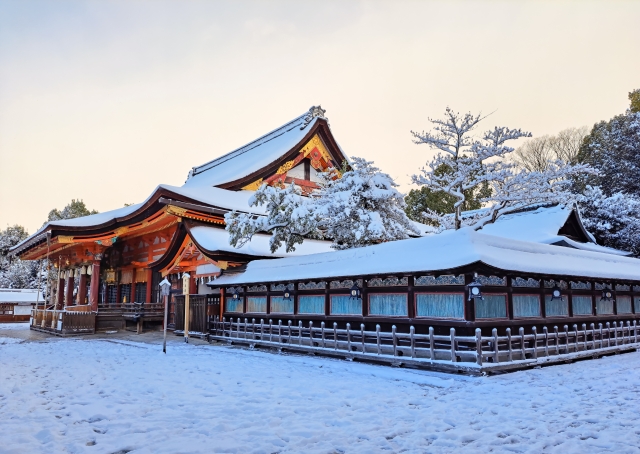 おけら詣り（八坂神社）の写真